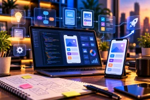 Desenvolvimento de aplicativos em ambiente de programação moderno