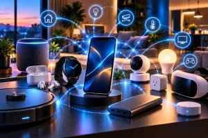 O que são gadgets representados por dispositivos tecnológicos modernos