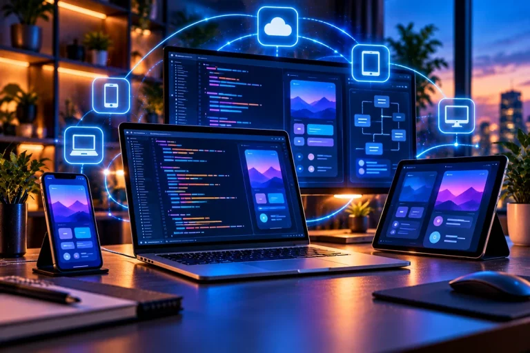Framework Flutter para desenvolvimento de aplicativos multiplataforma em 2026