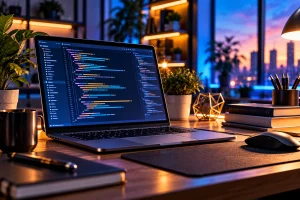 Código representando a linguagem Python em ambiente de programação