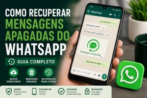 Como recuperar mensagens apagadas do WhatsApp utilizando backup no Android e iPhone