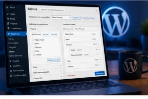 Como criar menu navegação WordPress para organizar páginas do site