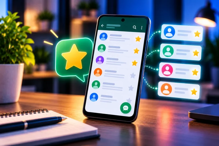 Favoritos no WhatsApp para organizar contatos e conversas importantes