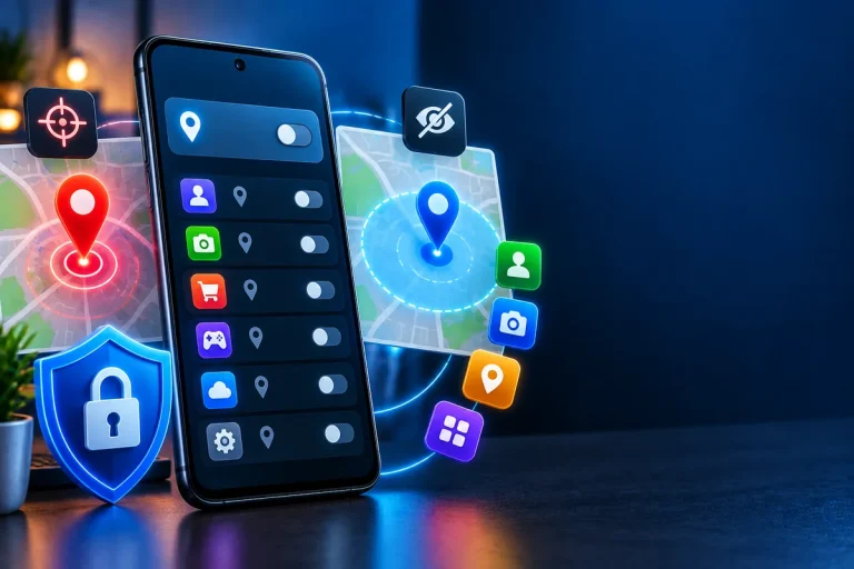 Localização precisa Android sendo desativada nas permissões de um aplicativo