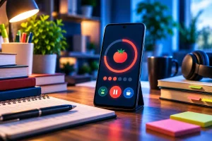 Pomodoro para estudar com timer de foco no celular