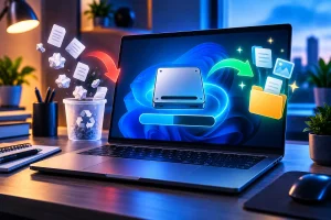 Sensor de armazenamento no Windows 11 para liberar espaço